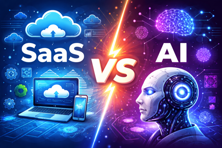 saas vs ai